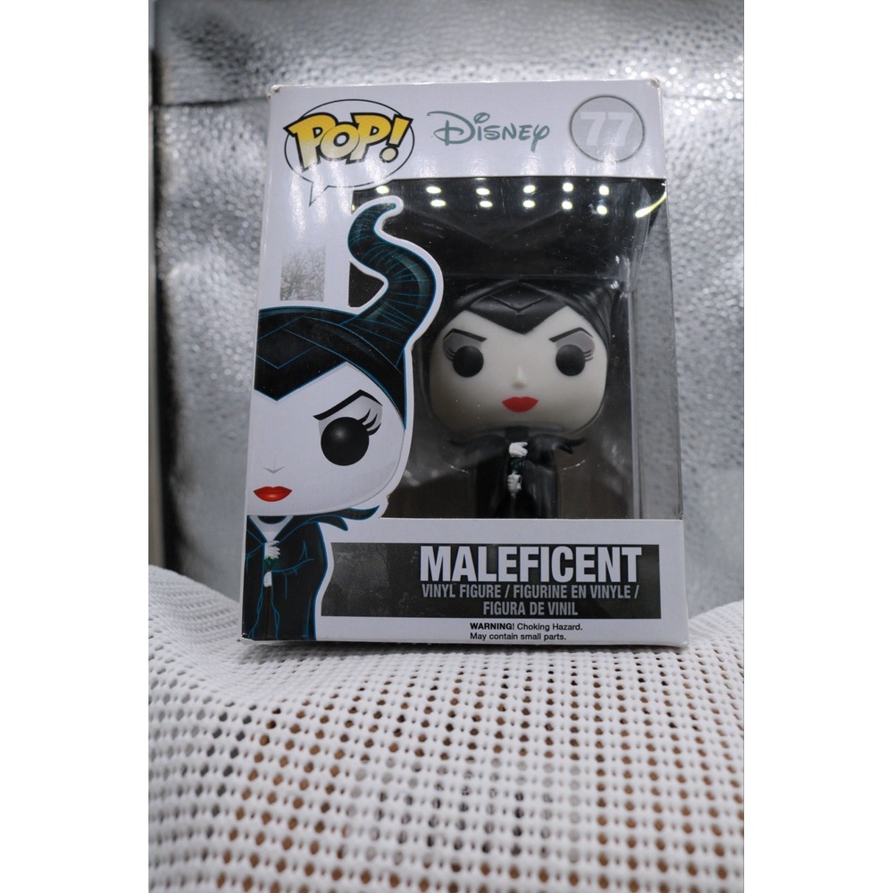 Funko Pop Disney Maleficent 77 Vinyl Figure New Box Wear 2014 Movie